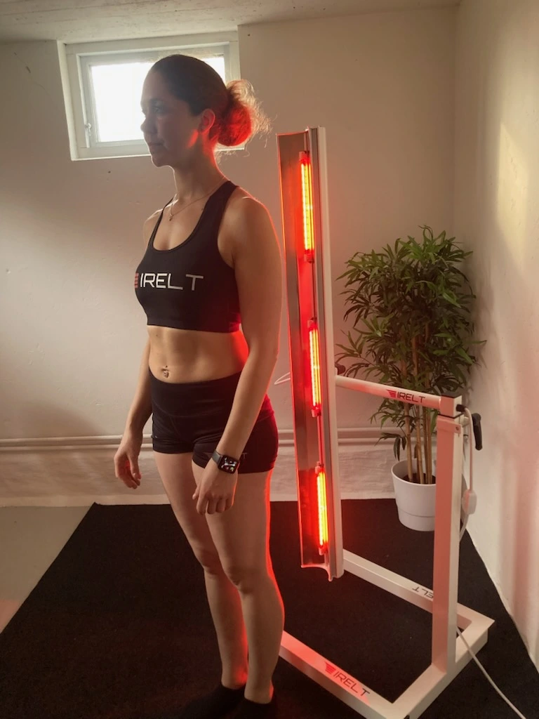 IRELT H3 Professional och en användare i träningskläder